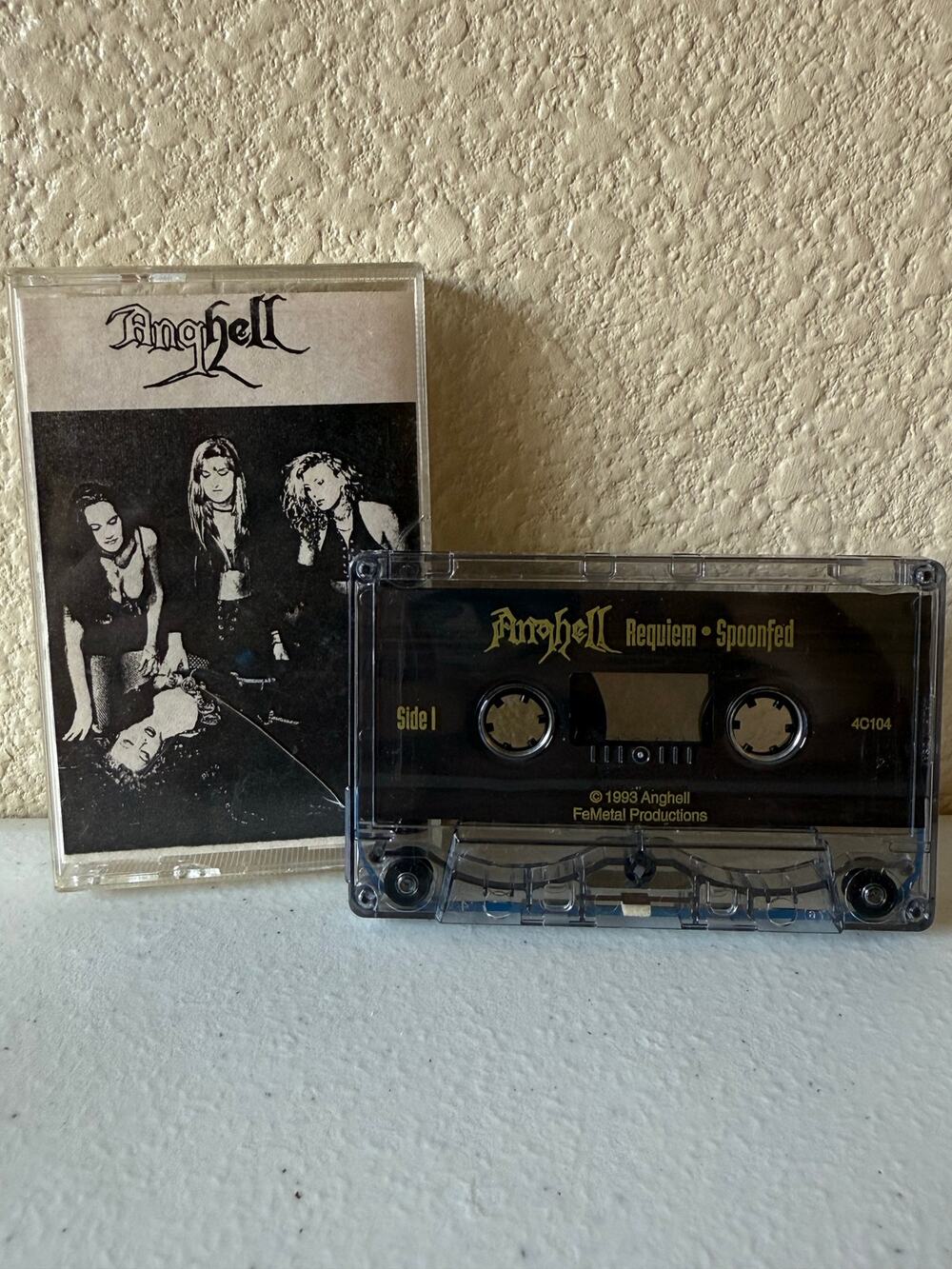 [Tested Working] 1993 Anghell Demo Cassette Femetal Detroit Horror Thrash Metal